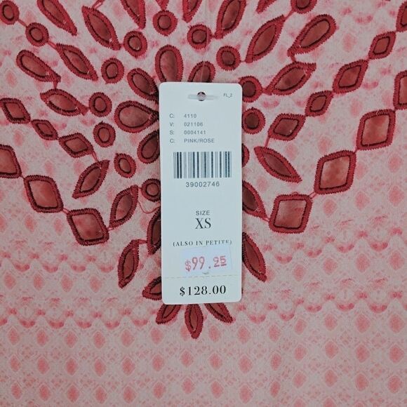 NWT $128.00 Anthropologie Euphemia Peasant Top By - Picture 3 of 7